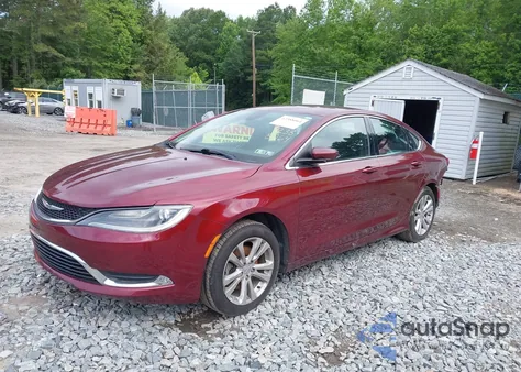 2015 Chrysler 200 Limited from USA, damaged, VIN 1C3CCCABXFN601082